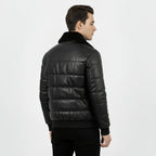 CWJ25-06-mens-black-puffer-leather-jacket-with-faux-fur-collar-coder-stitch (5)