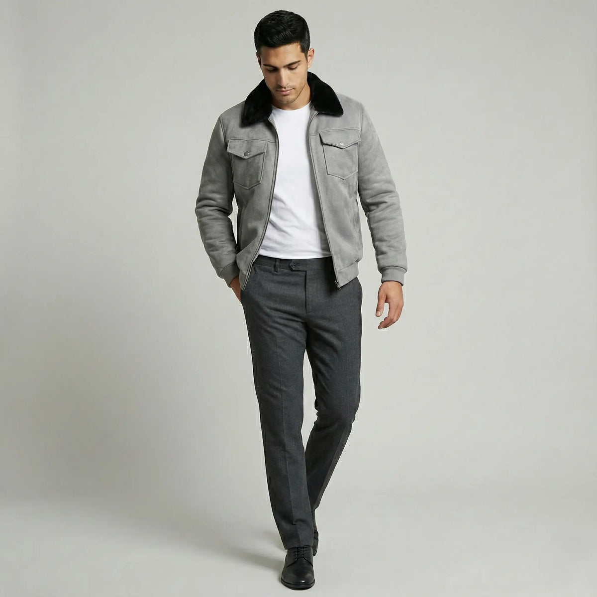 CWJ25-07-Men’s-Grey-Faux-Suede-Jacket-with-Black-Fur-Collar-Premium-Winter-Outerwear-by-Coder-Stitch (3)