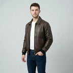 cwj25-17-mens-dark-brown-faux-leather-bomber-jacket-coder-stitch (2)