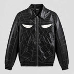 Spiderweb Leather Jacket