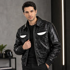 Spiderweb Leather Jacket