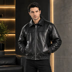 Black Urban Leather Jacket