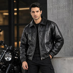 Black Urban Leather Jacket