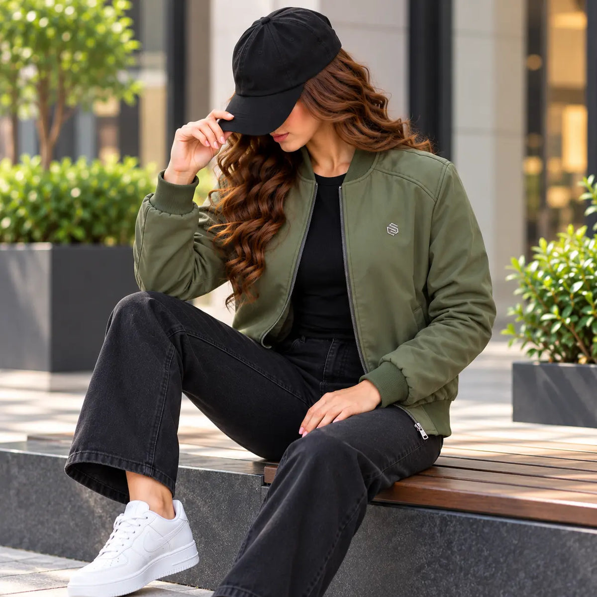Olive Softshell Jacket