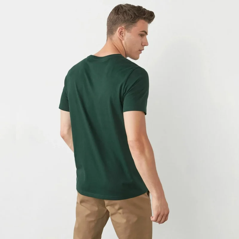 Men’s dark green adventure printed T-shirt – Coder Stitch casual wear