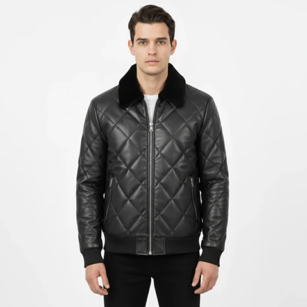 Diamond Quilted Jacket