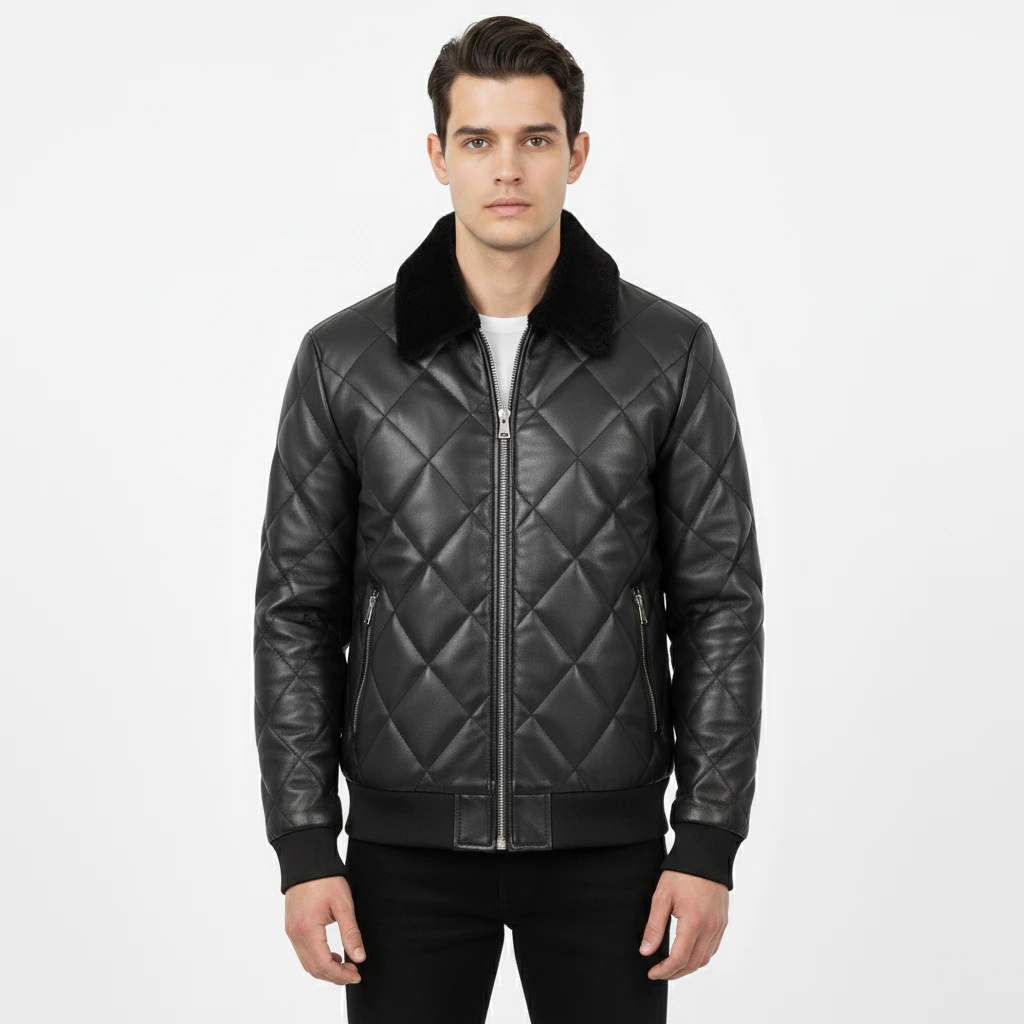 Diamond Quilted Jacket