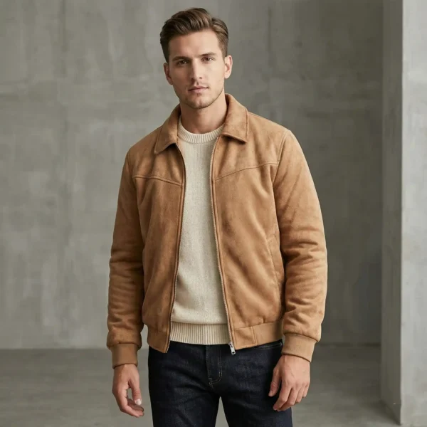 Tan Suede Jacket