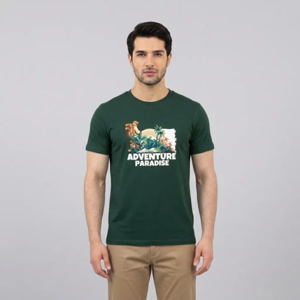Green Graphic T-Shirt